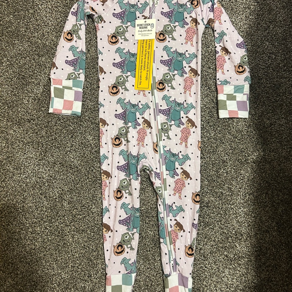 Secret Stock Reserve - Monsters Inc NWT Zippy - Girl or Boy